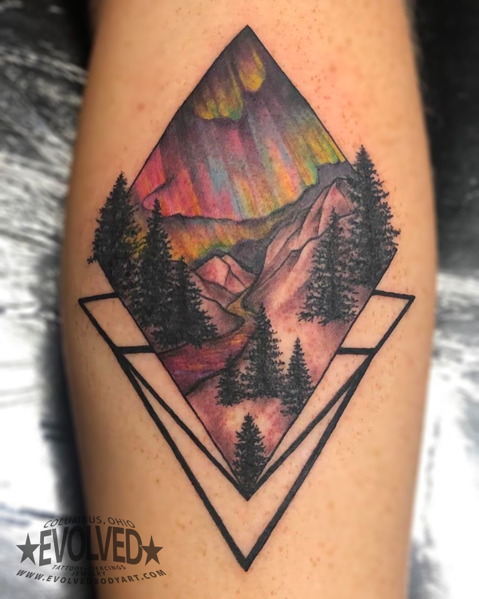 Landscape Tattoos | OCD Ink Studio, image size:939x1173