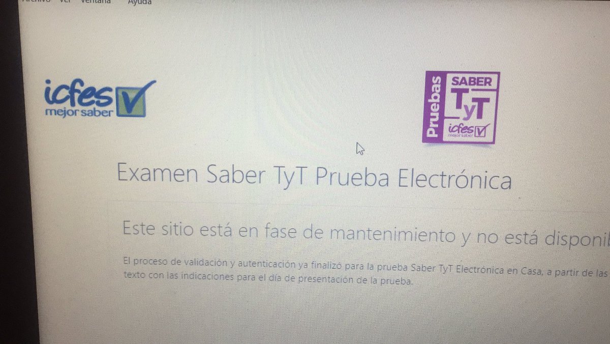 jorgeMahecha2's tweet photo. No es posible ingresar, una hora después de inicio https://t.co/AnK25dSJ0y