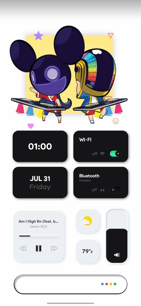 victor_jr27's tweet photo. July set up! Colorful yet simple. Widgets are the best too!
#Android #oneplus6t #Google #NovaLauncher #ShadowKWGT #ViralIconPack #July2020 #customization #deadmau5 #daftpunk https://t.co/wDWLpDo8T8
