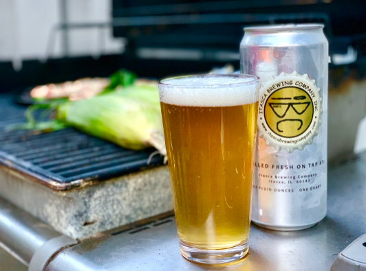 ItascaBrewing's tweet photo. Nothin' better than a summer brew and a nice barbecue. Our Rodeo Goat Kolsch is the perfect addition to any warm summer night. This Kolsch is smooth, light and oh-so-crushable. Cheers! 🍻 https://t.co/fwodZwEXra