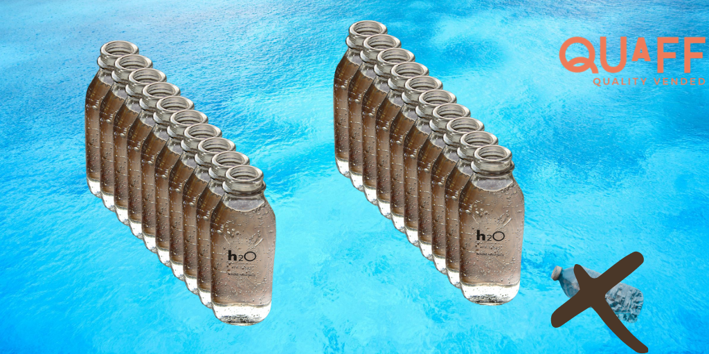 QuaffVending's tweet photo. Plastic after consuming could cause serious environment pollution such as soil pollution, Water pollution, and air pollution.
Using the glass bottle can reduce the toxic effects of plastics on human health and the environment.
#bottledwater #poorwater
#plasticpollution #Waterloo https://t.co/gZIUlJjgFe