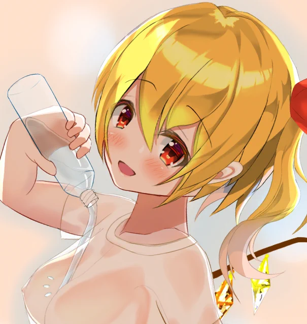 フラン「おにいさまの欲しい水ってぇ～これかなぁ～?」#パンツの日 
