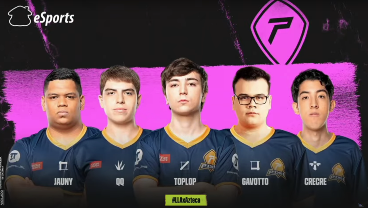 TVAztecaEsports's tweet photo. #Aztecaesports👾🎮🕹
Las alineaciones del equipo de @pixel_esports y el equipo de @AzulesEsportsLA #LLAxAzteca. ¿Cual es tu favorito? vota #PIXWIN o #UCHWIN
¡Checa la transmisión en vivo!
https://t.co/wt94A5UCiF
https://t.co/9DaT5so4kb
#LLAxAzteca #C7 https://t.co/iwBuuPSzFh