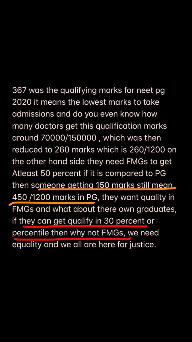 jexvishnoi29's tweet photo. We humbly REQUEST MINISTRY OF HEALTH &amp; FAMILY WELFARE TO ACCEPT THE LETTER NO. MCI-2013(1)(Gen.)/2020-REGN./11243 , BOG-MEDICAL COUNCIL OF INDIA RECOMMENDATION TO DECREASE THE FMGE PASSING  PERCENTAGE MARKS TO 30% FOR FMGE DEC2019 , FMGE AUG 2020 &amp; ALL UPCOMING FMGE #letfmgserve https://t.co/Ob1HkEhrxc