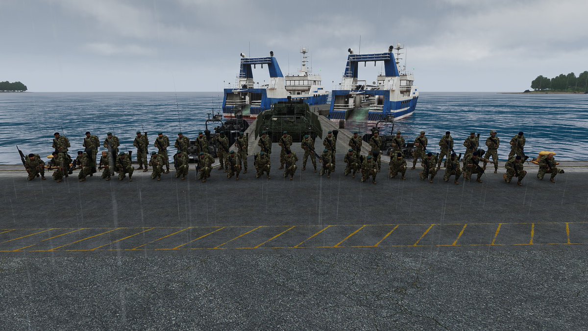 Thank you to all the public players who turned up last night for our monthly Public Operation 🌍 It was an awesome experience for us all 💪 Watch this space for next months operation 📅 @Arma3official <a href="/RDFarma3/">Royal Danish Forces</a> #ArmA3 #3CB