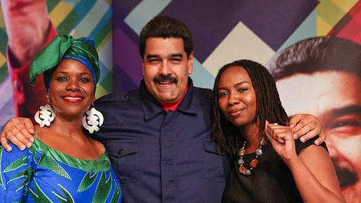 ... Opal Tometi, one of the founders of BLM, was photographed together with Nicolas Maduro a year earlier on September 29, 2015 after honoring the Venezuelan strong man at an event in Harlem.  https://www.cubacenter.org/archives/2020/8/1/cubabrief-human-rights-watch-denounces-rights-violations-against-cubans-trying-to-protest-the-killing-of-a-young-black-man-in-cuba-in-june-2020-by-police 28/