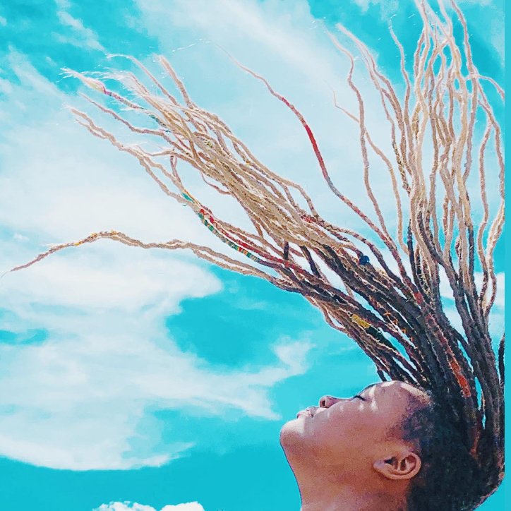 HairBrilliance_'s tweet photo. get back excited and in love with being alive. you’re here for a reason ✨ #Repost from @MeekFro Mykel Trent
•
•
•
•
•
•
•
•
#meekfro #blm #poppydreads #fauxlocs #protectivestyles #dedreads https://t.co/Q6G9yF3Efm