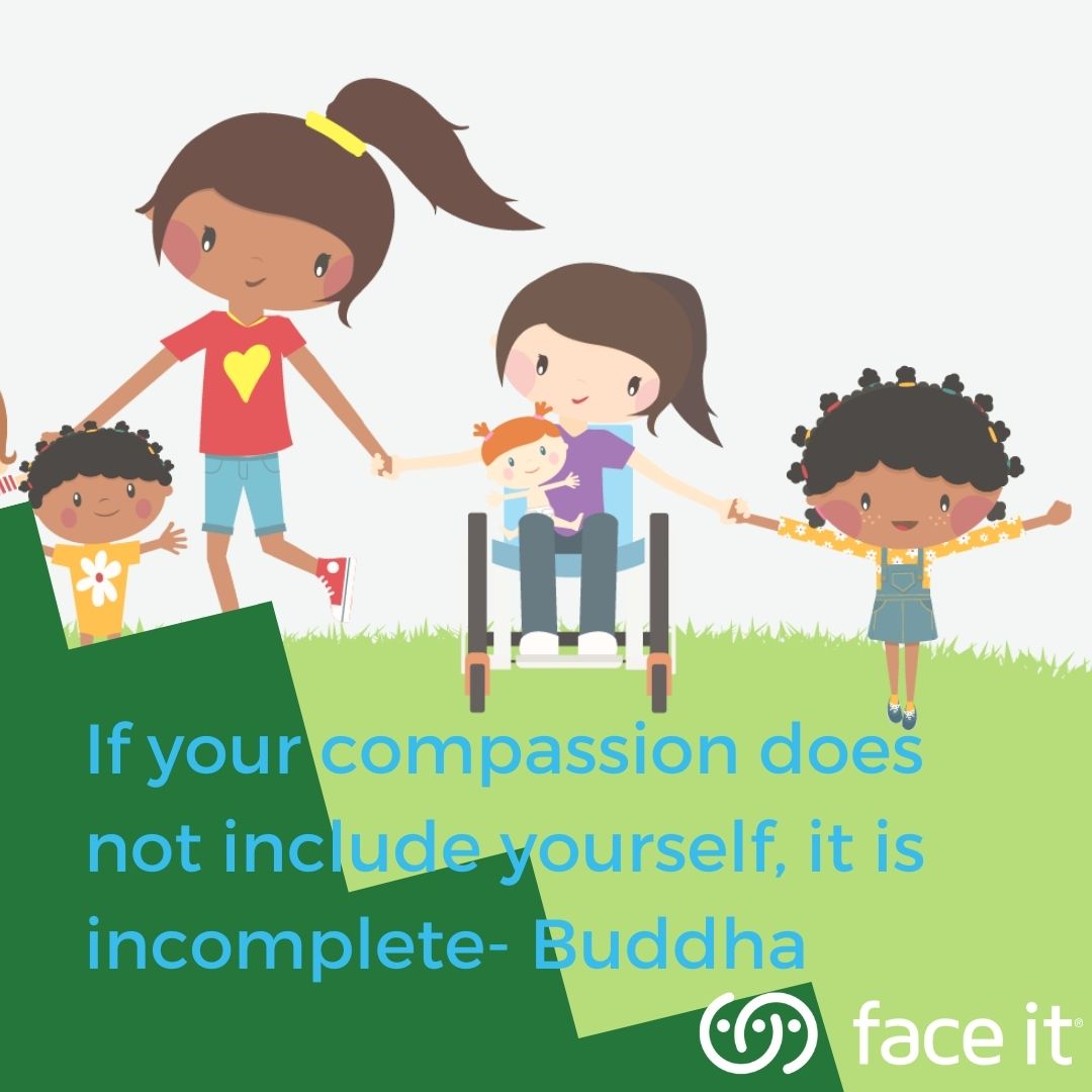 faceitabuse's tweet image. Being kind to others is important. But, we must also be kind to ourselves. We have to love, accept, and care for ourselves with as much energy as we care for others, our kids, and our family members. How do you take time to be kind to yourself?
#kindness
