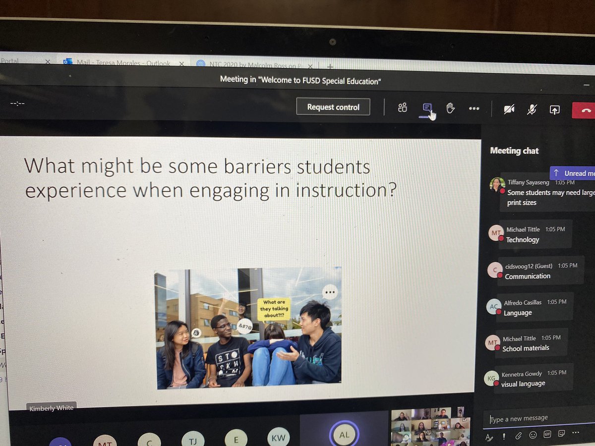 Incredible 2nd sessions at the Virtual New Teacher Conference.... best practices to provide access for all students! <a href="/fresnounified/">Fresno Unified</a> <a href="/kim_mecum/">Kim Mecum</a> <a href="/CiplFresno/">CIPL Fresno Unified</a> <a href="/BobNelson_FUSD/">Bob Nelson</a> @CIPLCastillo
