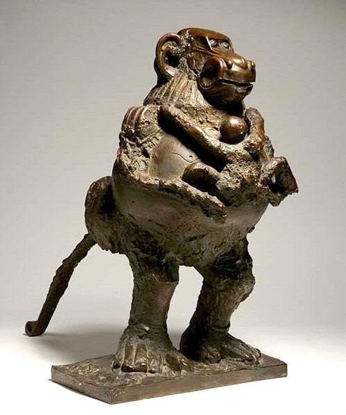 Pablo Picasso, 'La Guenon et son petit', de 1951. C'est inouï comme la tête de la guenon est expressive or pour la constituer, Picasso a utilisé 2 petites voitures jouets.

#picasso #pablopicasso #voiture #bagnole #sculpture #masterpiece #auto #yoyomaeght #maeght #modernnart