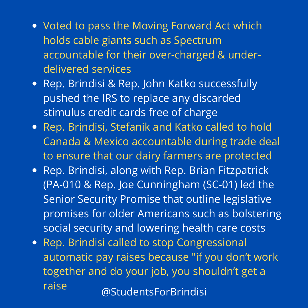students4brindi's tweet photo. Check out what Rep.Brindisi accomplished in July! Thank you @ABrindisiNY 🔵🌊 #TwoMoreYears #StudentsForBrindisi 1/ https://t.co/rgqKudK5Zq