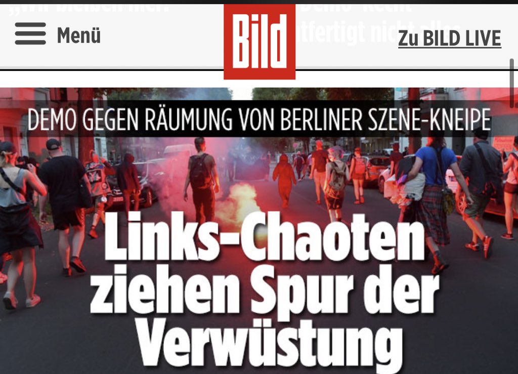 THiSiZGi0's tweet photo. WOLLT IHR UNS VERARSCHEN ? SOLL DAS EIN WITZ SEIN? SCHMUTZBLATT ! @BILD #COVIDIOTS #COVIDIOT #AttilaHildmann https://t.co/se027I6FeI