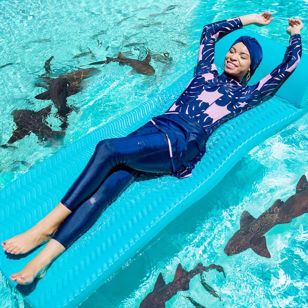AmericaDidWhat's tweet photo. Racists are way more deadly than sharks. We’ll prove it to you on Episode 3 of #AmericaDidWhat with @BlairImani &amp; @katerobards. 

Subscribe: https://t.co/MFa6rKTu6I

Read the transcript: https://t.co/8FpzSysFjY https://t.co/jGFHn9cWaF