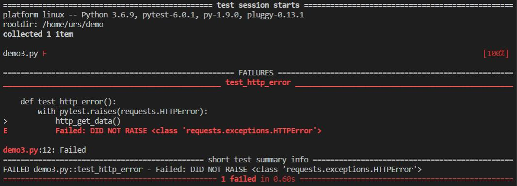 #python pytest.raises checks if an exception is raised. with pytest.raises(requests.HTTPError): pass docs.pytest.org/en/stable/refe…