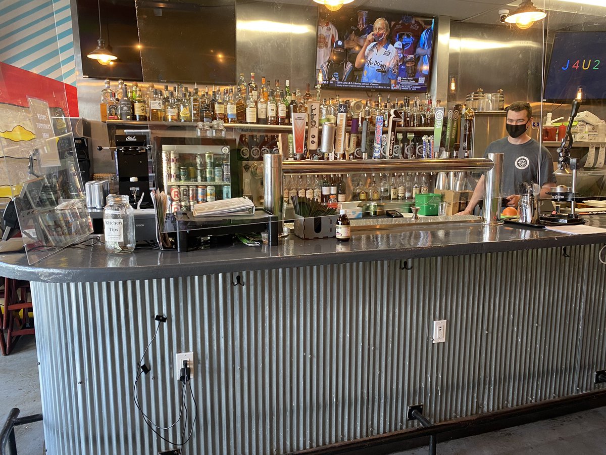 Discovered <a href="/hopsnshine/">hopsnshine</a> in Alexandria, VA, today — it was like an oasis in the time of coronavirus! Extensive whisky menu. 🥃  Good snacks. Indoor and patio dining available.