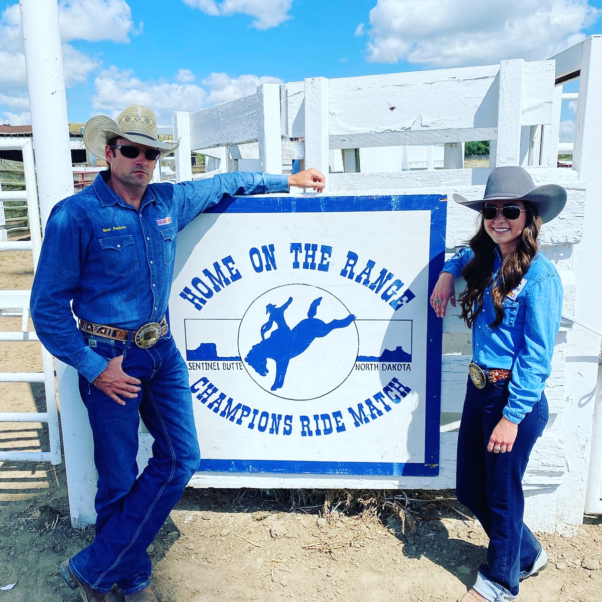 breaking_eight's tweet photo. We are having a great time interviewing the bronc riders at the Home on the Range Champions Ride Match in Sentinel Butte, ND!
The interviews will be part of an upcoming Wild Rides episode on the @Cowboy_Channel. Stay tuned!
#BreakingEight #broncriders #homeontherange https://t.co/UNqdn6Tbon
