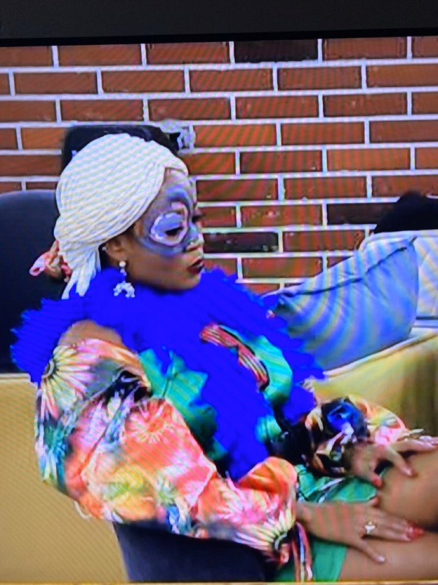 dejibillz's tweet photo. Lucy what is this naw 😂🤣 

#BBNaijia | Why Ka3na | #ALWAYS14 https://t.co/t0b6CqRZBi