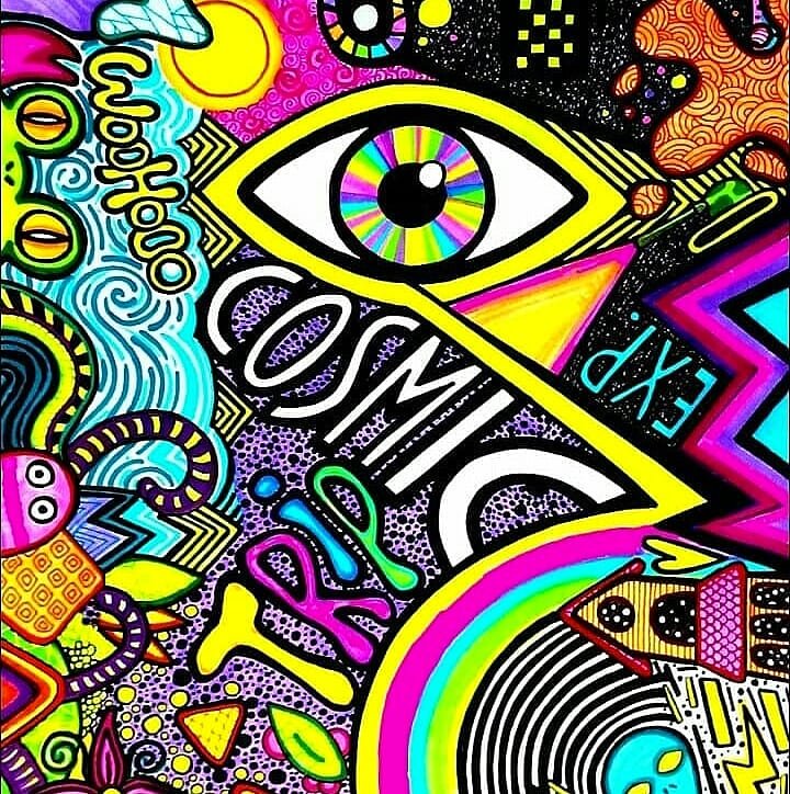 Conseguí tu maravilloso #cosmic Libro de #nicorussell en Instagram <a href="/creativorussell/">Ácaro Rojo 🔴</a> y <a href="/editorialolivia/">Editorial Olivia</a> #artecracia