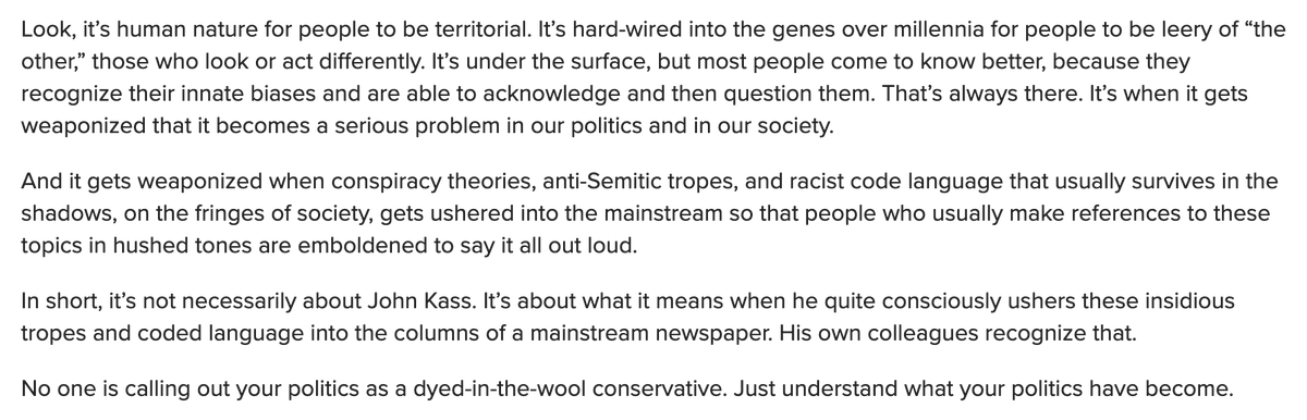 greenfieldjohn's tweet photo. Ex-alderman @Ameya_Pawar_IL takes an in-depth look at the controversy over #JohnKass' George Soros column in the publication Pawar leads, @ONEIllinois. Pawar argues "Trib columnist’s anti-Semitism is deliberate and intentional."
https://t.co/D7DeVOerHM https://t.co/FiFA37i7DX