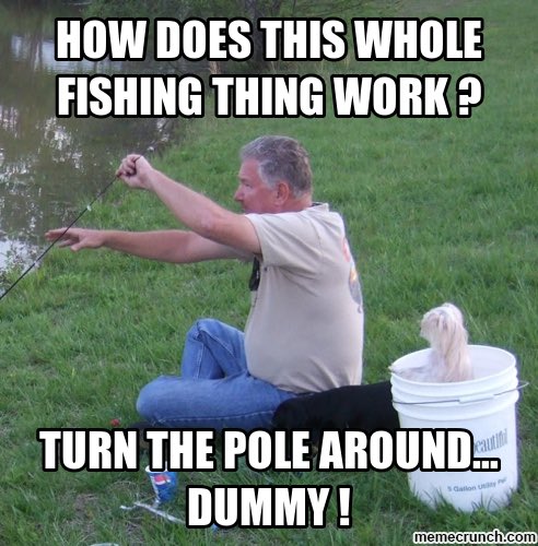 thread of fishing memes: