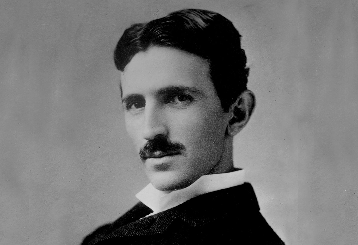 This Is Nikola Tesla, A Serbian-American Inventor, Electrical Engineer, Mechanical Engineer, And Futurist Known For His Contributions To The Design Of The Modern Alternating Current 'AC' Electricity Supply System.(July 10, 1856 - January 7, 1943)