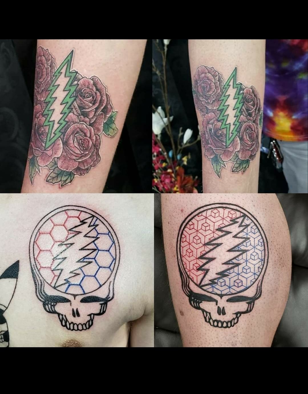 Unify Tattoo Company  Tattoos  Dan Berk  Grateful Dead