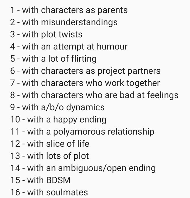 Daily story prompts #1