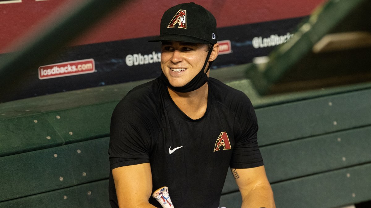 Dbacks's tweet photo. Realizing your lifelong dream's come true. 😊

@AndyjYoung15 | #RattleOn https://t.co/woIjPVaMKn