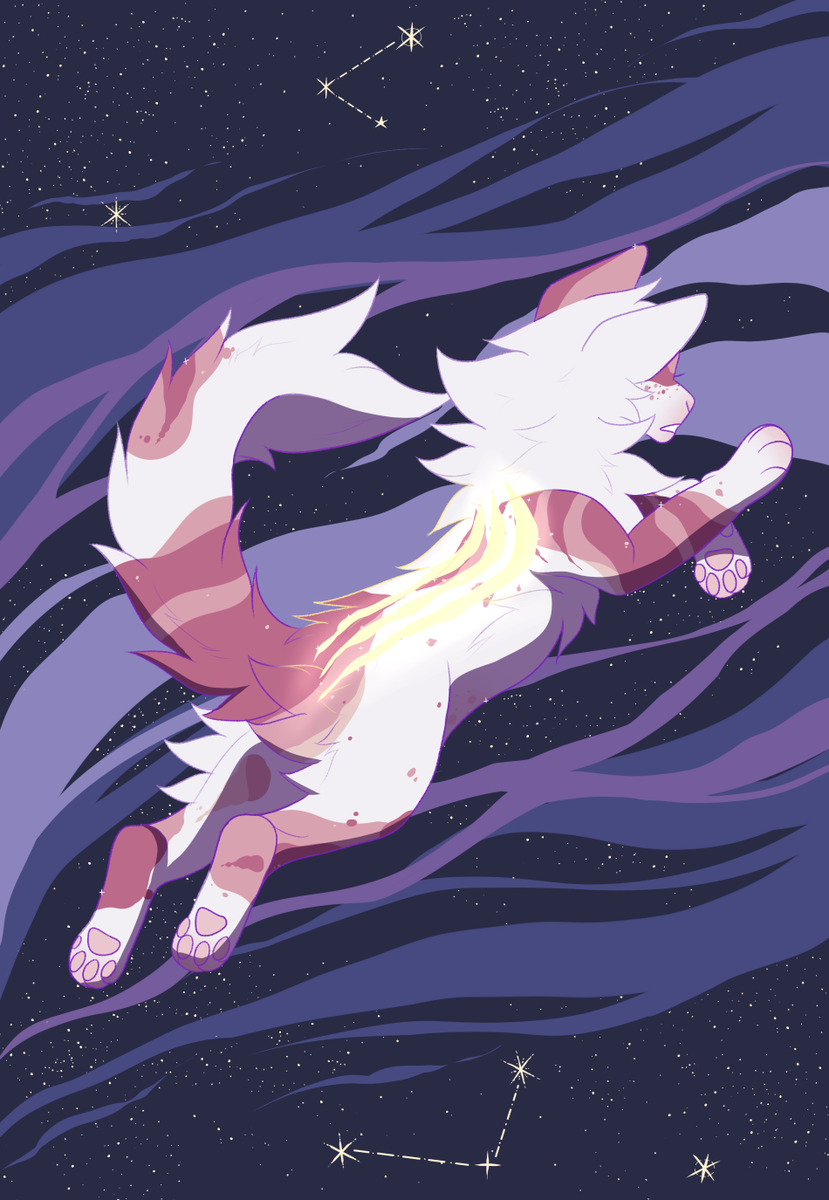 LOSTPlNES's tweet photo. Super proud of this!! I had a lot of fun with the background, I absolutely adore galaxy aesthetics 

🌟 Retweets are greatly appreciated!!🌟

#furry #furryart #digitalart #originalcharacter #celestial https://t.co/DvV64nRhMp