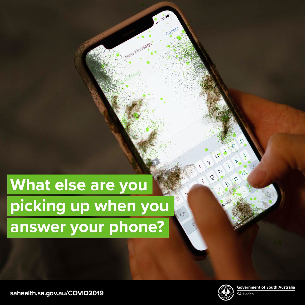From the morning commute to the dinner table, we don’t give much thought about where we use our mobile phones and the germs we pick up. Washing your hands frequently and cleaning your phone regularly with a soft, lint-free cloth and a little warm soapy water will reduce the risk.