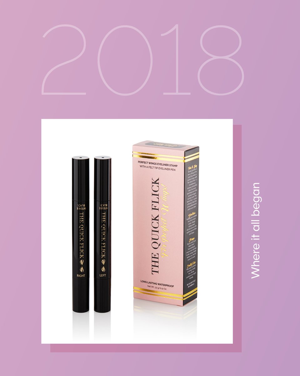 TheQuickFlickAu's tweet image. The evolution of The Quick Flick packaging over the last 3 years. We think we've grown up nicely if we do say so ourselves 😉 ⁠
⁠
P.S. Remember to shop our 30% off site wide sale whilst it lasts - ends 3/08 11.59pm WST. ⁠
⁠
#packagingdesign #quickflick #eyelinerstamp