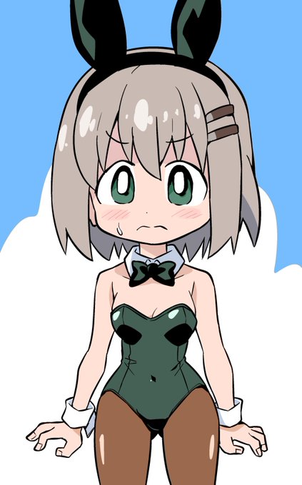 バニーの日らしいので過去に描いたバニーガールの絵です 