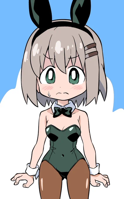 バニーの日らしいので過去に描いたバニーガールの絵です 