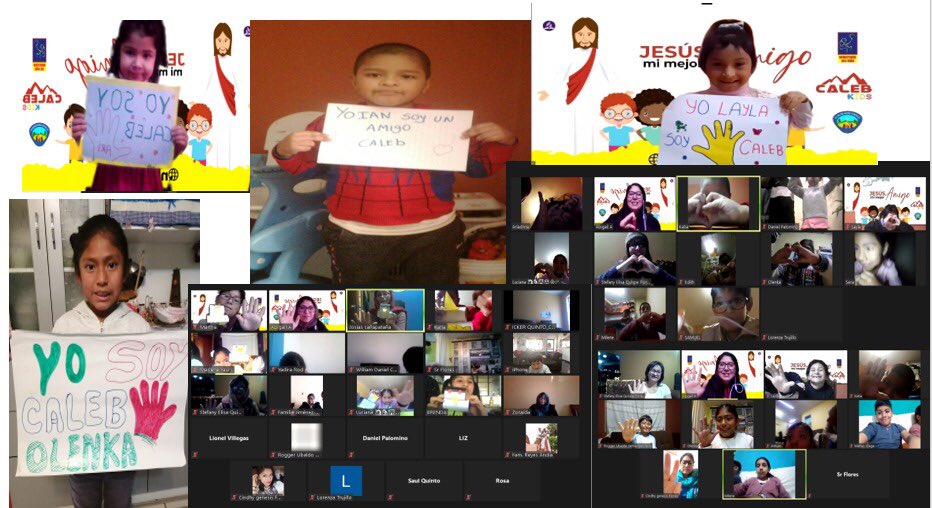 Abigail_Arbildo's tweet photo. Y así terminamos la semana Caleb Kids!! Conociendo a más niños con ganas de aprender del amor de Jesús! Una semana llena de bendiciones! 👧🏻👦🏻🎶🖐🏼
#UnaVozDeEsperanza
#CalebOnlineUPN https://t.co/RgFjo1qHI1