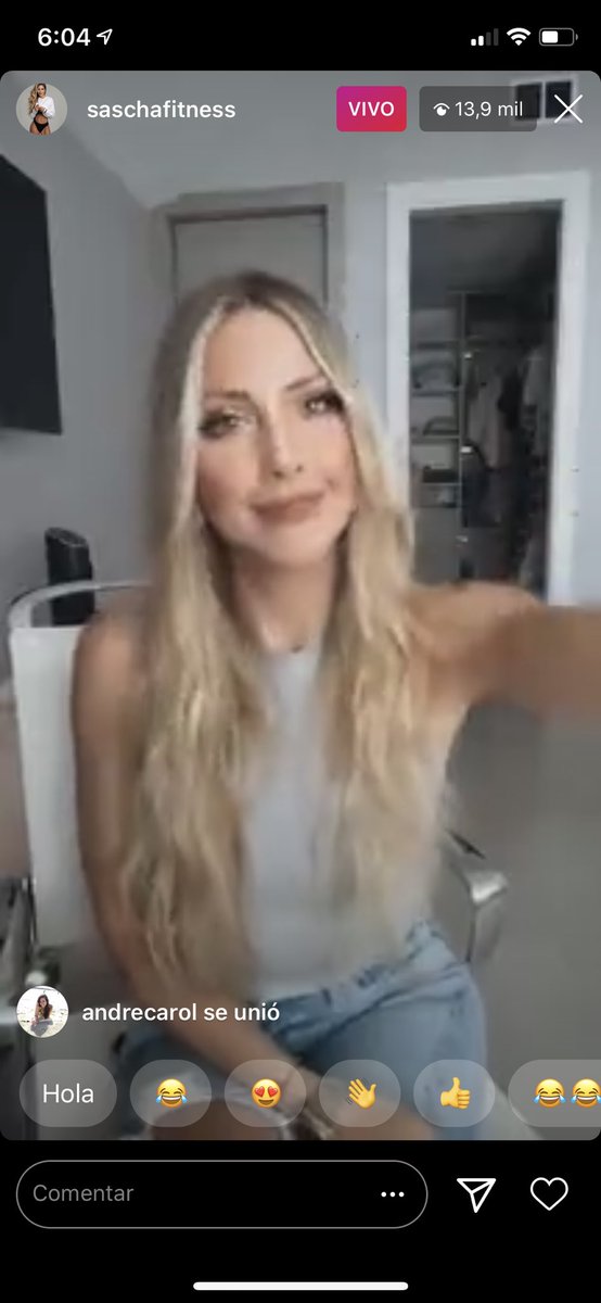 andreacfg's tweet photo. Cuando estás cocinando y de repente @SaschaFitness está en vivo ❤️❤️❤️❤️❤️ https://t.co/bzX40zApqO