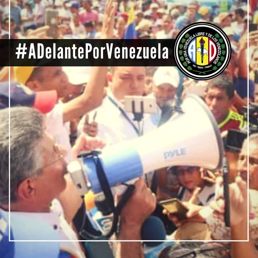Seguiremos recorriendo a Venezuela con la fuerza de  nuestro trabajo y la voluntad de nuestra  dirigencia abrir las puertas a un futuro próspero con un nuevo gobierno elegido por los venezolanos en unas verdaderas elecciones! #ADelantePorVenezuela