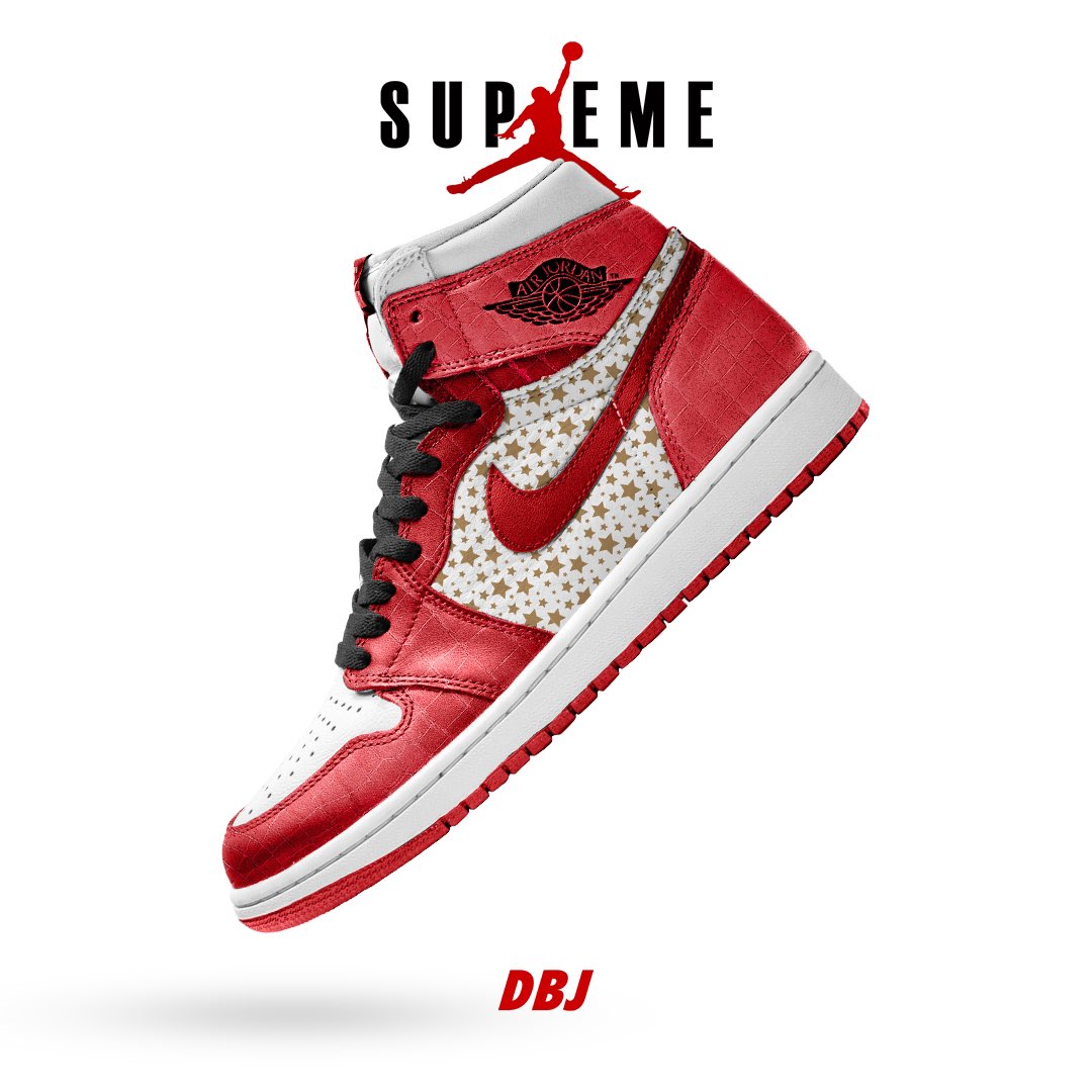 Supreme x Nike Air Jordan 1 SneakerDream