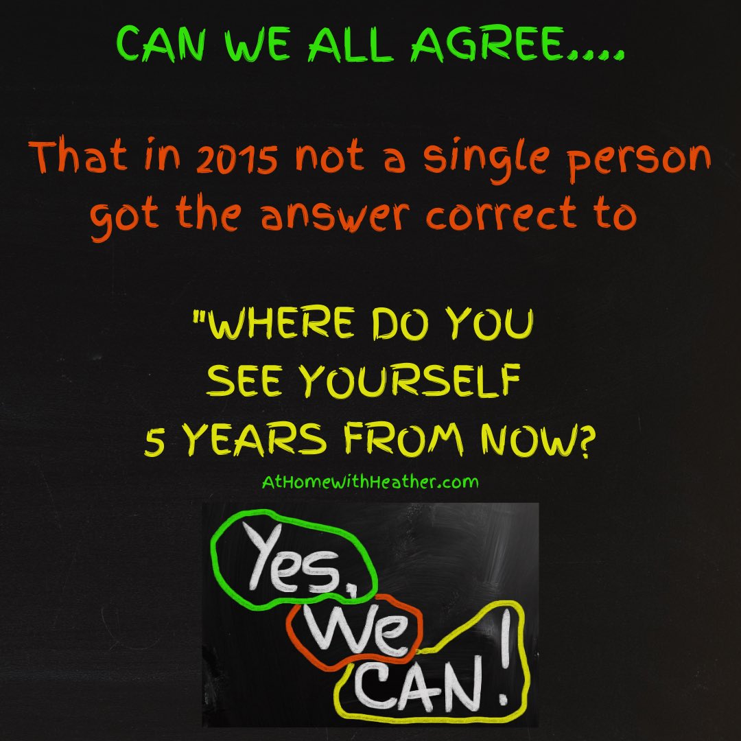 HeatherMasson's tweet photo. I think we can all agree that NOBODY got that question right!
But does anyone wanna say where they see themselves being 5 years from now?
Do you think COVID will keep us stuck, scared, and slacking 🤔
Will you use this as a the PUSH to make the changes you've been want to make?👊 https://t.co/L65Em0BBFA
