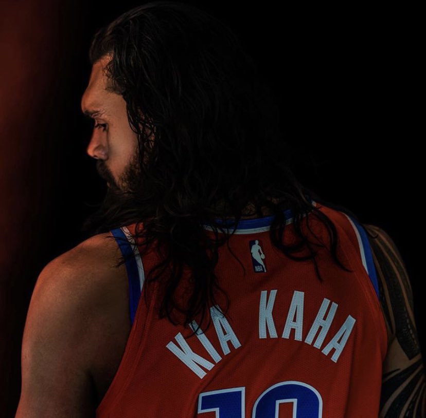 jlinehan9's tweet photo. Tough game as a Jazz fan but love @RealStevenAdams repping “Kia Kaha” in replace of his name. 

Kia Kaha is a Maori saying that translates to “Be Strong”.

That advice is probably more important now than ever before. https://t.co/1IYO2X1PNs