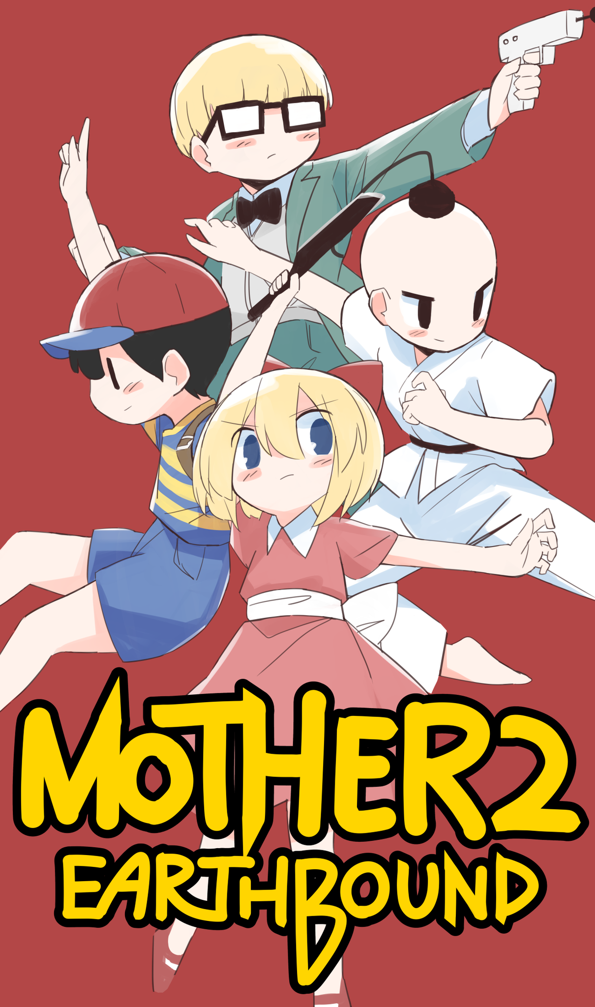 Internet Sufferer Mother2の絵を描きました