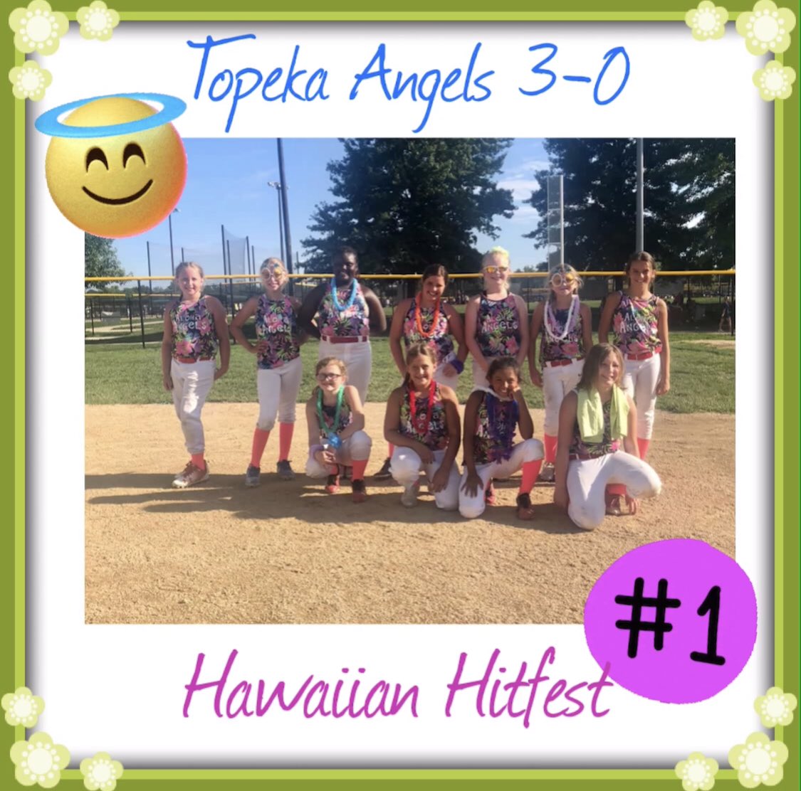 Topeka Angels went 3-0 in pool play today at the Hawaiian Hitfest! Great job, Angels! <a href="/HawaiianHitfest/">HawaiianHitfest</a> #FPHawaiianHitfest #TopekaAngels10uC
