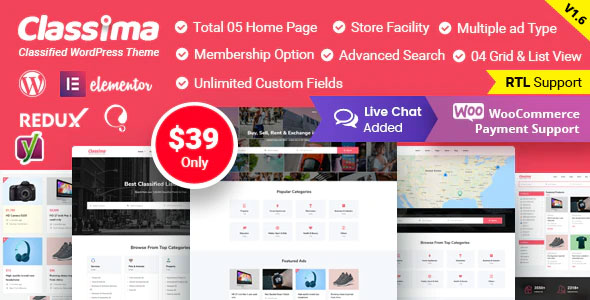 radiustheme's tweet photo. [900 Sales] Classima - Classified ads WordPress Theme at Envato Market
https://t.co/SN8Y88aXrM
#classified #buysell #ads #envato #themeforest #classima #radiustheme https://t.co/BKHiU89WmS