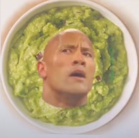 tw// fooddwayne “the guac” johnson