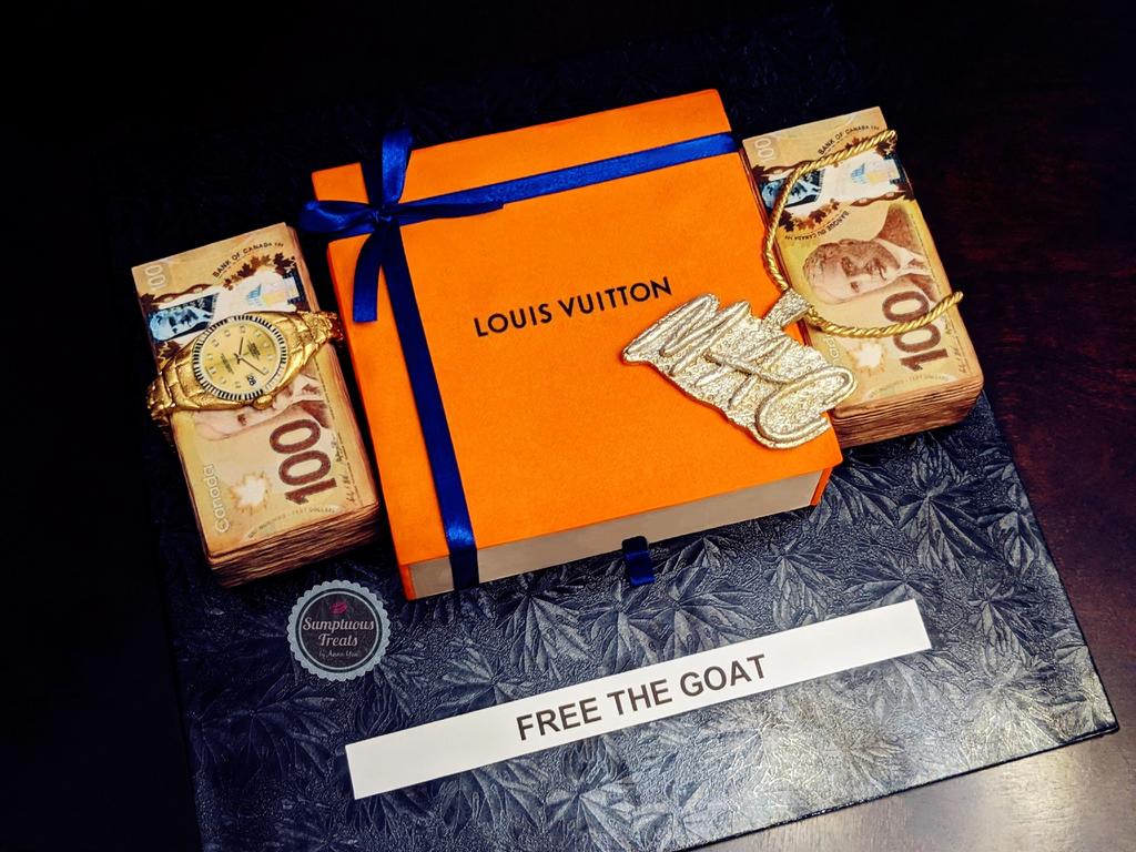 Sumptuous Treats on X: Louis Vuitton Gift Box Cake
