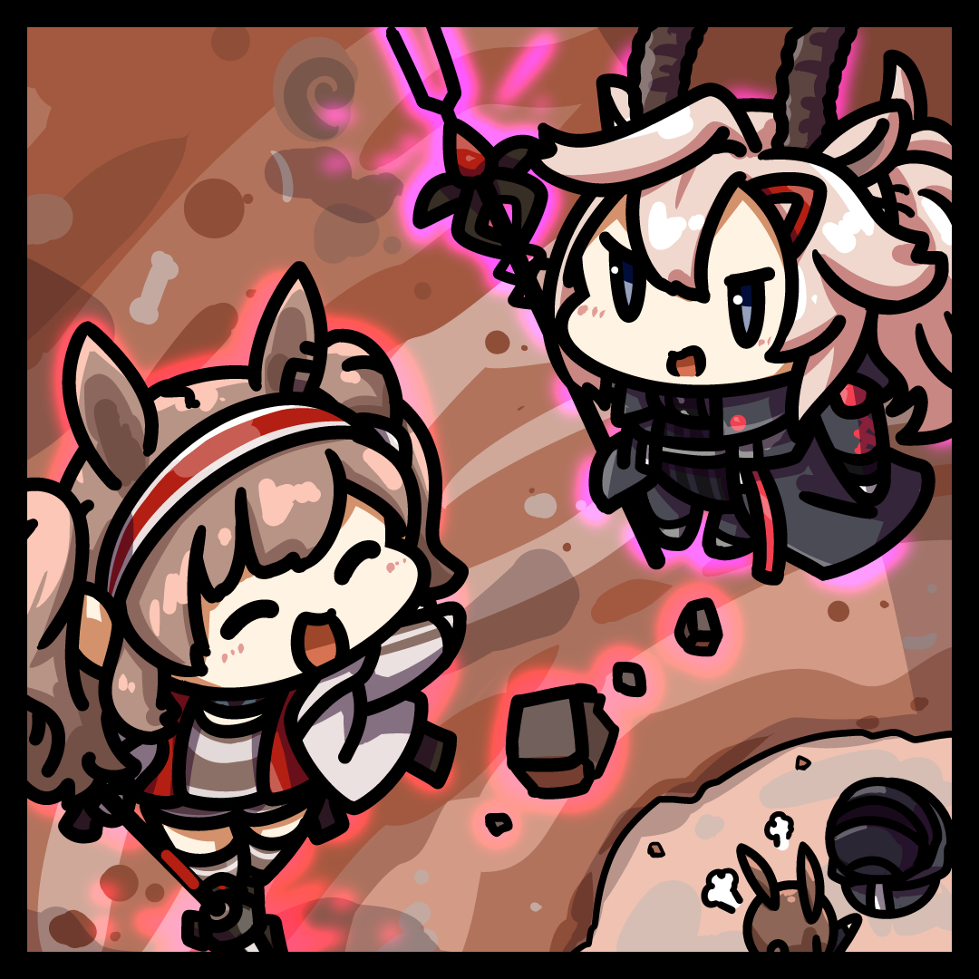 もちもち詰め合わせ #アズールレーン #アズレン #アークナイツ #明日方舟 https://t.co/QR9r1CWi9E 