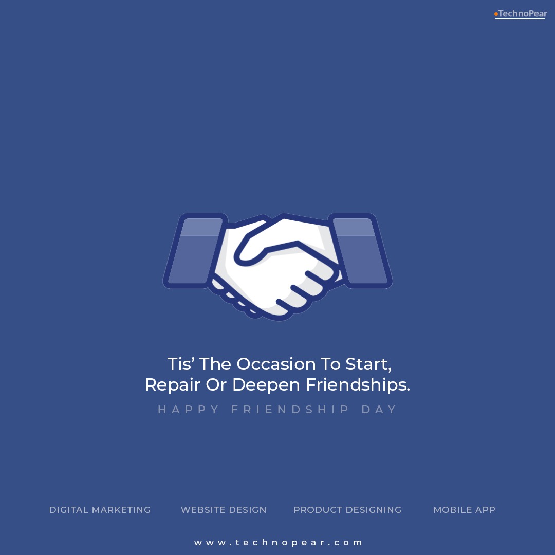 TechnoPear07's tweet photo. Frienship is the network that everyone needs!
This #FriendshipDay, tell your friends how much you adore them.
Happy Friendship Day!

#friendshipgoals #bff #friendsforever #digitalmarketing #digitaladvertising #mobileapp #graphicdesign #SMM #TechnoPear #vapi https://t.co/pWdaQM2cta