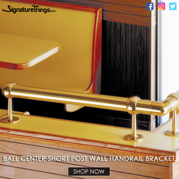 SignatureThings's tweet photo. ๐ Brass Bar Railing Ball Center Short Post Wall #HandrailBracket at https://t.co/7pVwcYAf0q. โ
For 1", 1.25" and 1.5" OD tubing. โ
High-quality #brassrailinghardware that come with polished brass effect finish.
๐Add To Cart --> https://t.co/BY4kntN3xE https://t.co/akFQI4nGxm