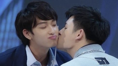 Chimon stated that he is now ready and not scared at all for their kissing scene with Pluem in the future.