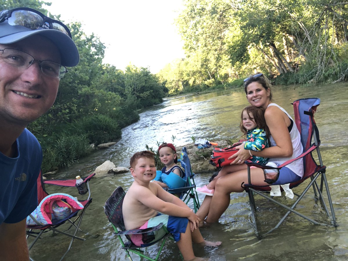EMDBenham's tweet photo. Nothing better than creek dinner with the family after a weekend shift. https://t.co/xEGCaUCAoW