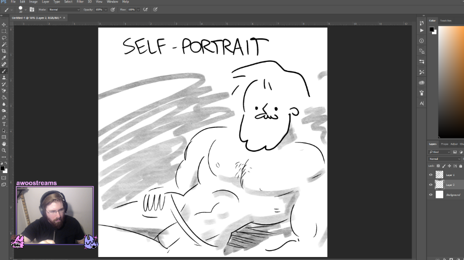 very serious art stream live now https://t.co/scYEbh7JuQ 